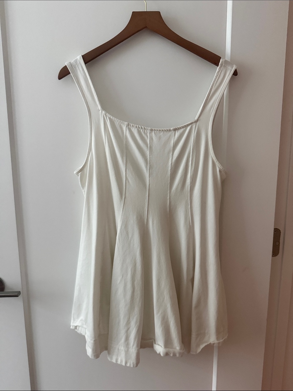 Maeve Ivory Swing Tank Dress